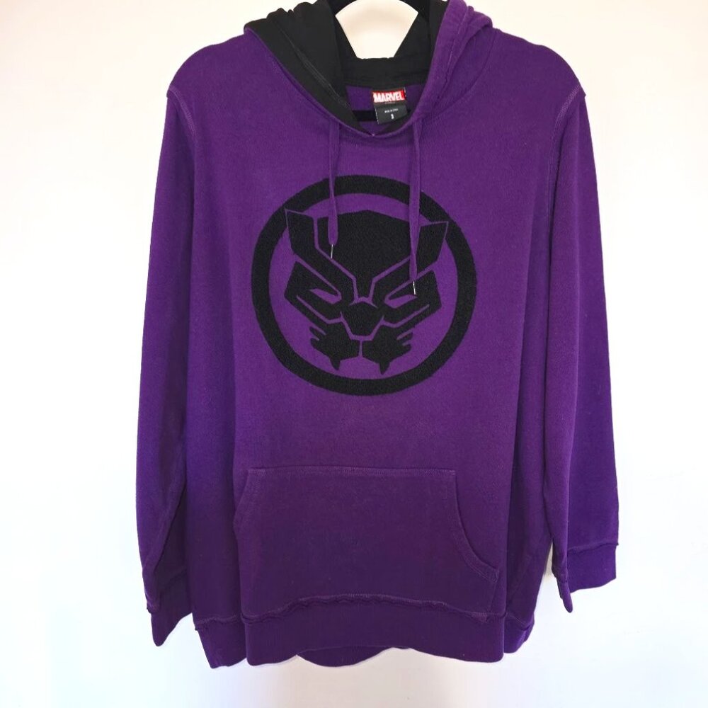 Torrid Marvel Black Panther Cozy Fleece Hoodie Purple - Size 3